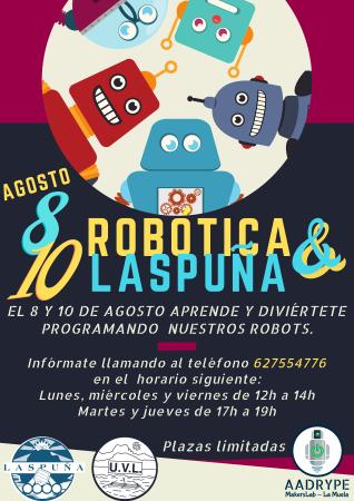 Imagen Taller de robótica en Laspuña