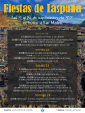 Cartel programación fiestas 2023