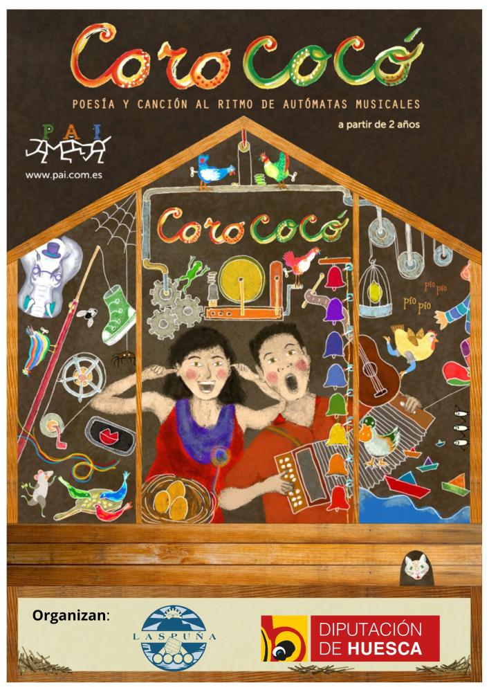Imagen Teatro Coro cocó de la compañía PAI (Promotora de acción infantil)