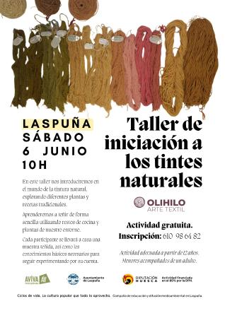 Imagen Taller de iniciación a los tintes naturales