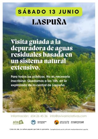 Imagen VISITA GUIADA A LA DEPURADORA DE LASPUÑA