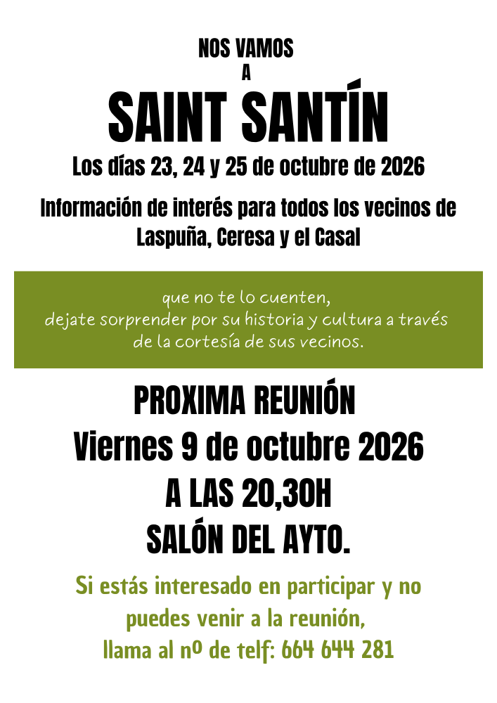 Imagen Viaje a Saint Santín