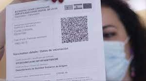 Imagen Aragón implanta el pasaporte covid